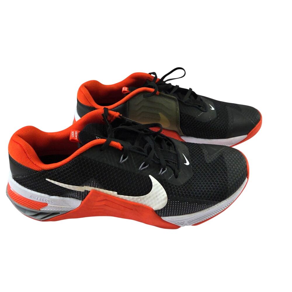 Nike Metcon 14 Black/Orange Weightlifting Gym Training Shoes CZ8281 098